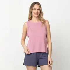 FLORES - Polera Sin Mangas Mujer