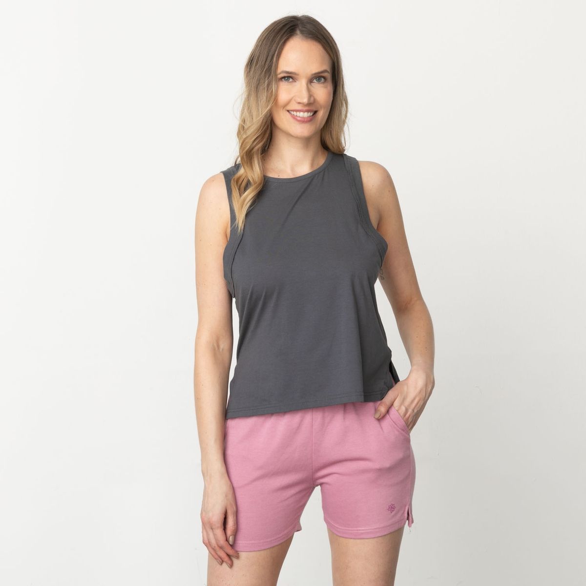 FLORES - Polera Sin Mangas Mujer Flores