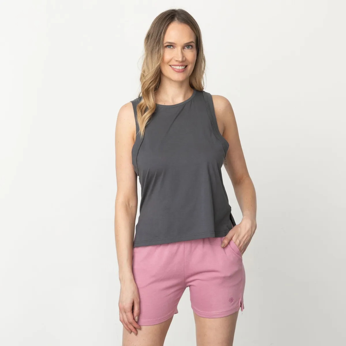 FLORES - Polera Sin Mangas Mujer Flores