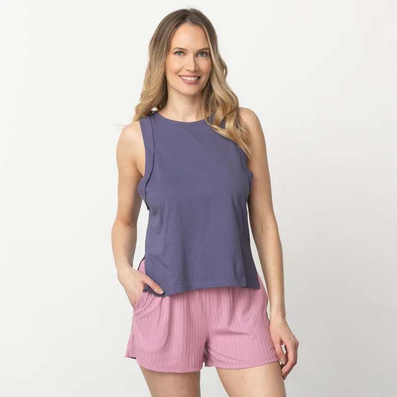 FLORES - Polera Sin Mangas Mujer Flores