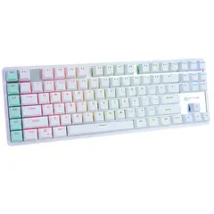 HYPE LEGEND - Teclado Mecánico Rebel RGB White L Blue Switch