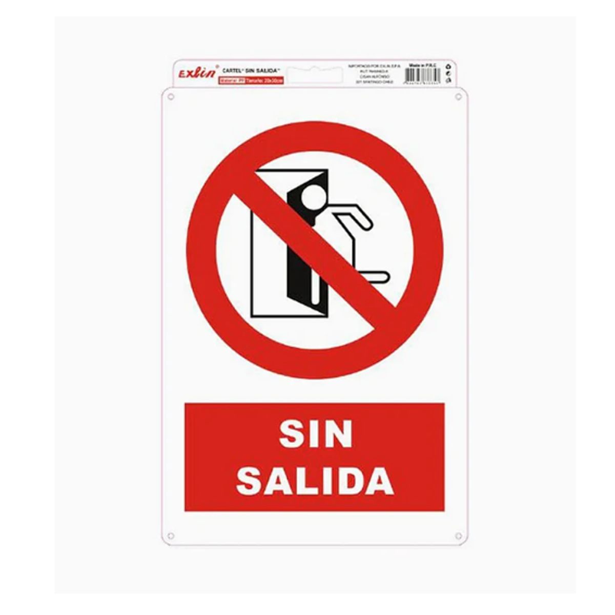 GENERICO - Señalética Sin Salida