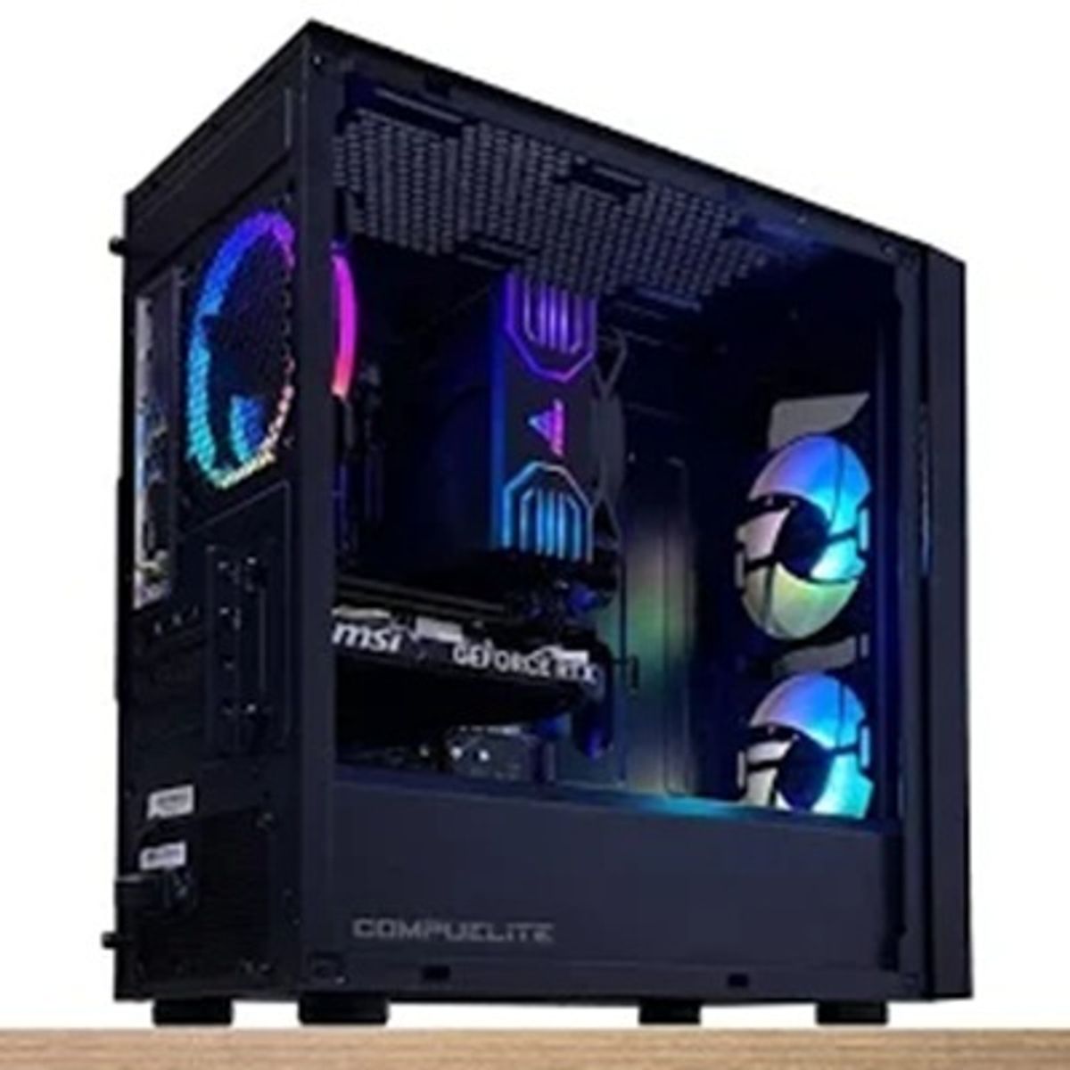 GAMERPRO - PC GAMER INTEL CORE i5 4.3GHZ RX 7600 8GB /16GB RAM /SSD 1TB  M.2 PCIe F. DE PODER 700W 80 PLUS