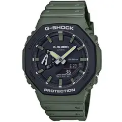 CASIO - RELOJ GA2110SU-3A HOMBRE CARBONO ANTIGOLPE WR200M