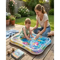 GENERICO - Alfombra de Agua para Bebe Tapete Estimulacion Sensorial