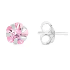 GENERICO - Aros Plata Fina Rosados