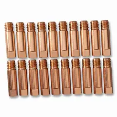 GENERICO - Juego 20 Boquillas Mig - 10 Uds. 0,8mm Y 10 Uds. 1.0mm