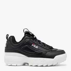 FILA - Disruptor Ii Premium Zapatilla Urbana Niña Negro (27.5 a 33.5)