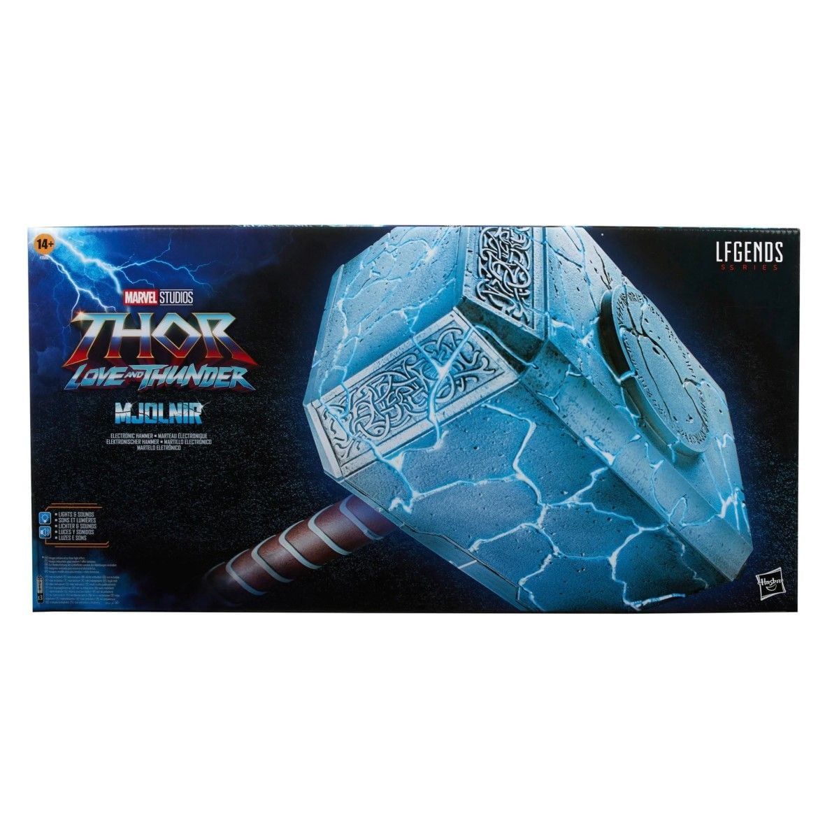 HASBRO - Martillo Electronico Thor Marvel Legends Mighty Mjolnir