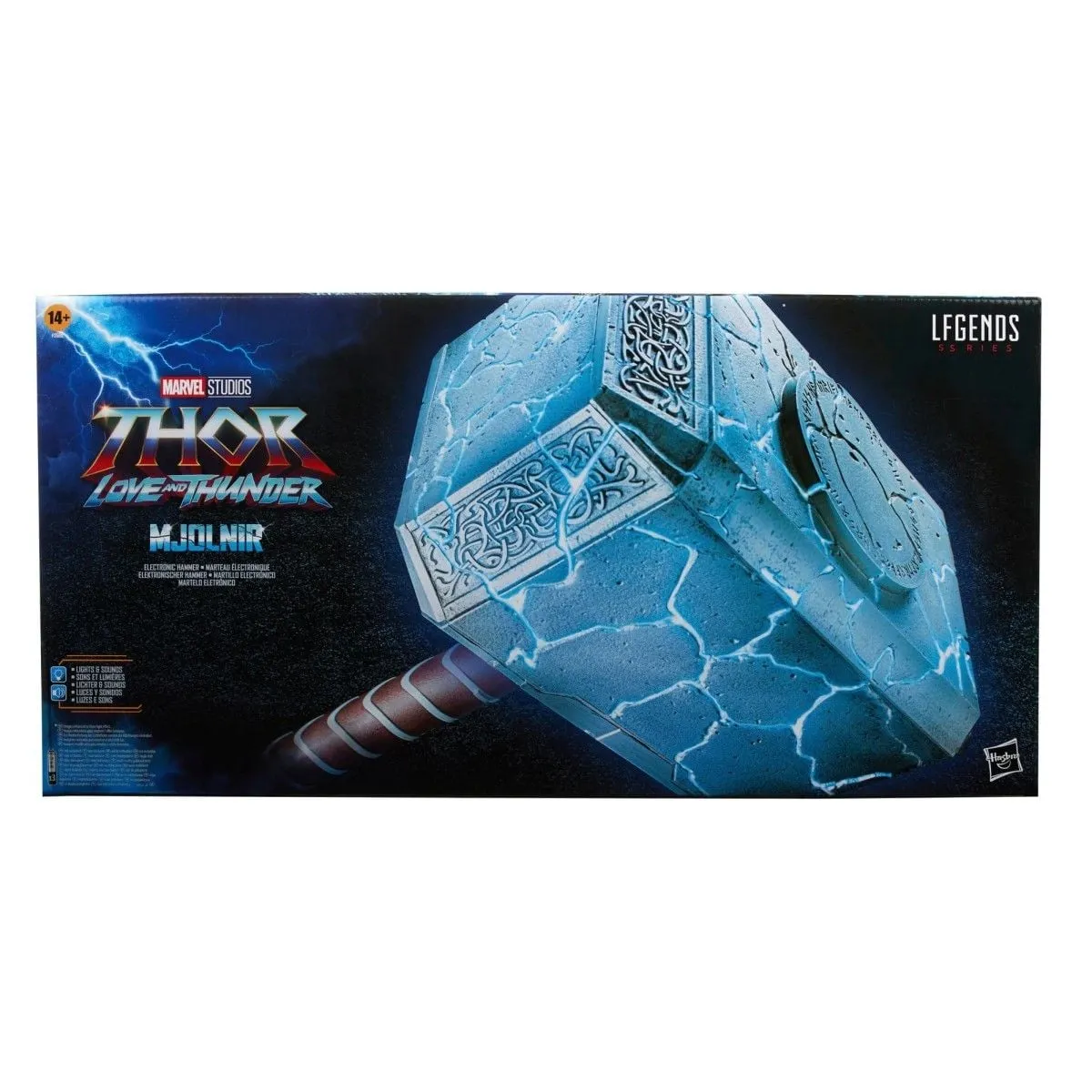 HASBRO - Martillo Electronico Thor Marvel Legends Mighty Mjolnir