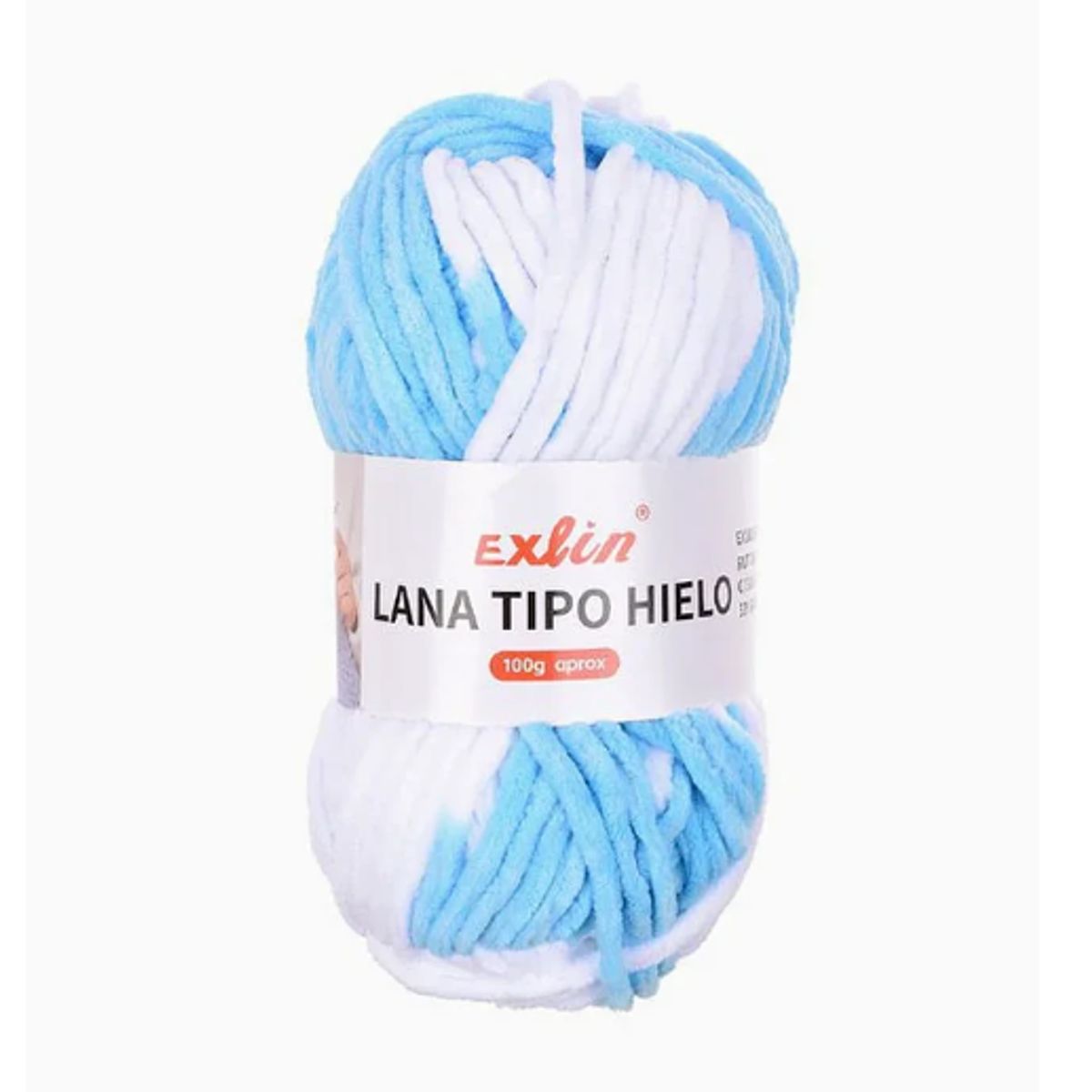 GENERICO - Lana Ovillo Tipo Hielo set 10 und - 651758