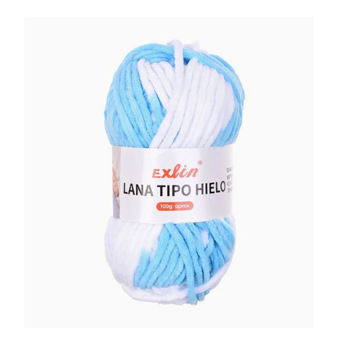 GENERICO - Lana Ovillo Tipo Hielo set 10 und - 651758