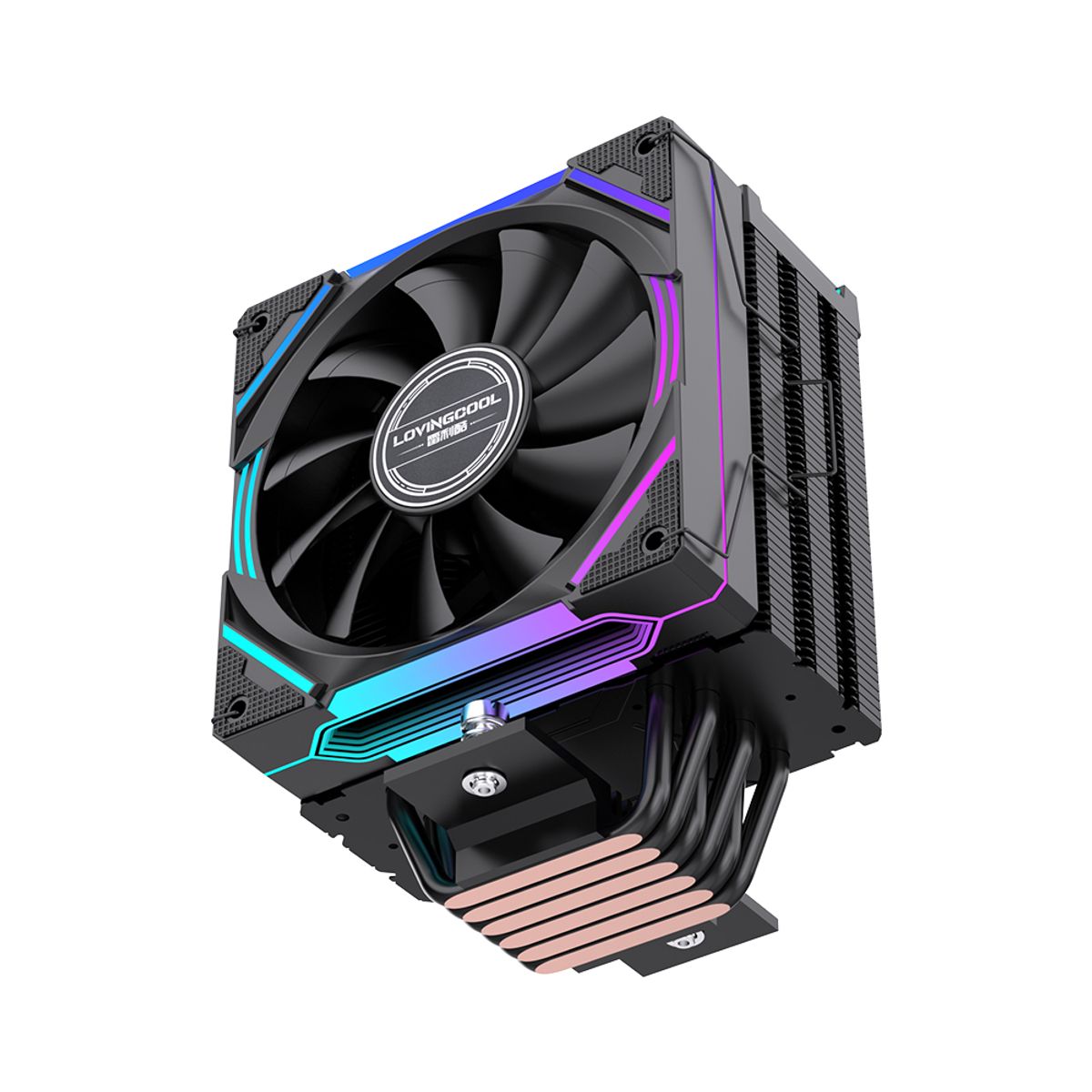 GENERICO - Enfriador Cpu Lovingcool 120mm Tdp 220w Amd Intel 63 Cfm