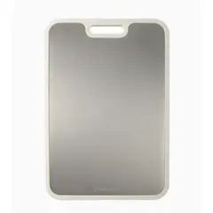 HAUSSEN - Tabla De Cocina Reversible Infini Titanio - Crema