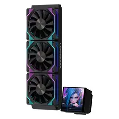 GENERICO - Refrigeración Líquida Aio 360 Mm Con Pantalla De 4 Argb pantalla programable INTEL AMD 300W TDP
