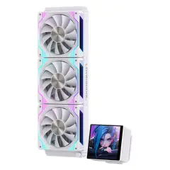 GENERICO - Refrigeración Líquida Aio 360 Mm Con Pantalla De 4 Argb programable INTEL AMD 300W TDP