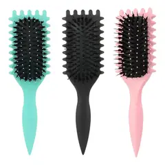 KUANGYE - 3 Peines Para Cabello Rizado,bounce Curl Cepillo Define Style