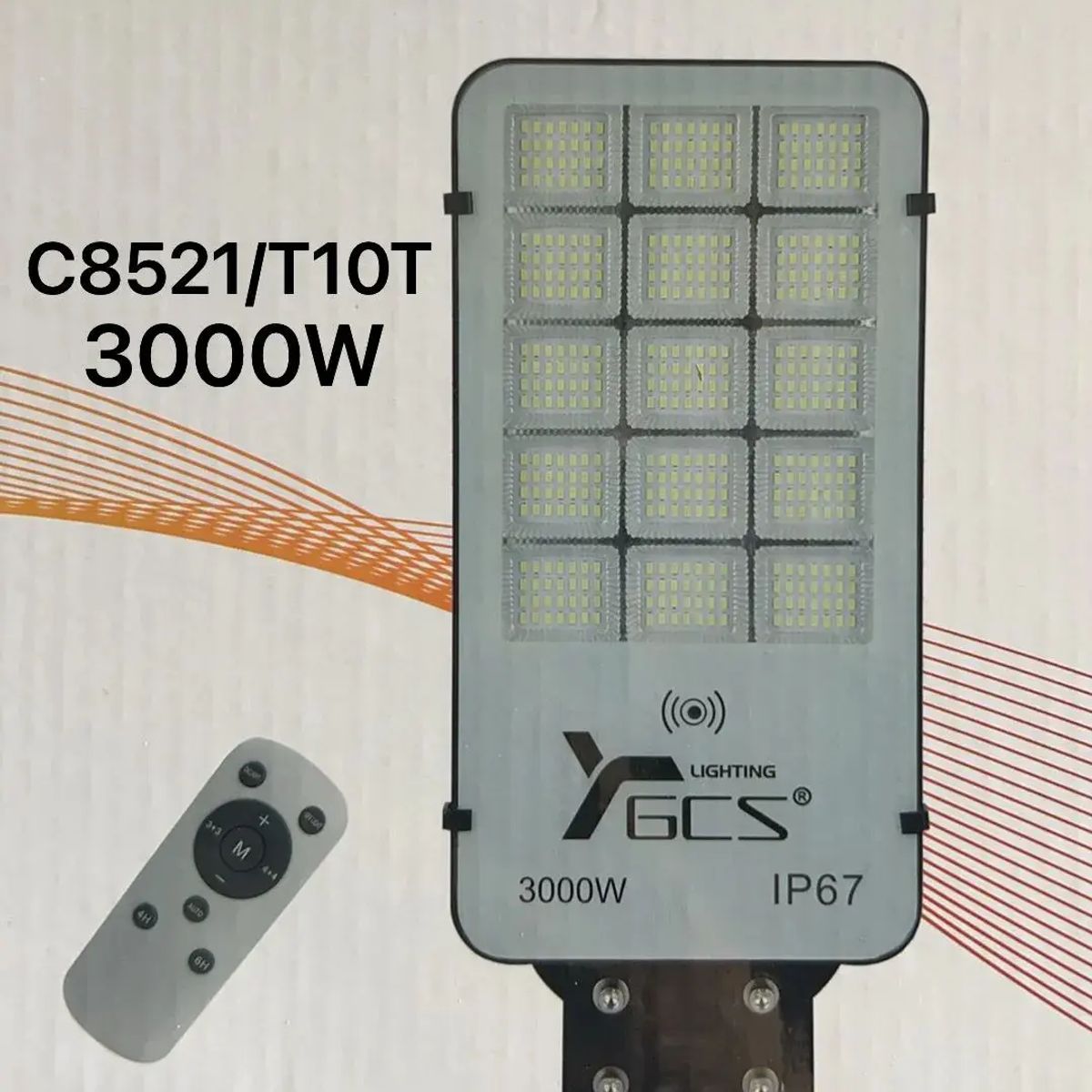 Foco Solar 3000W Led Potente Con Base Metalica, marca GENERICO - Foto Principal