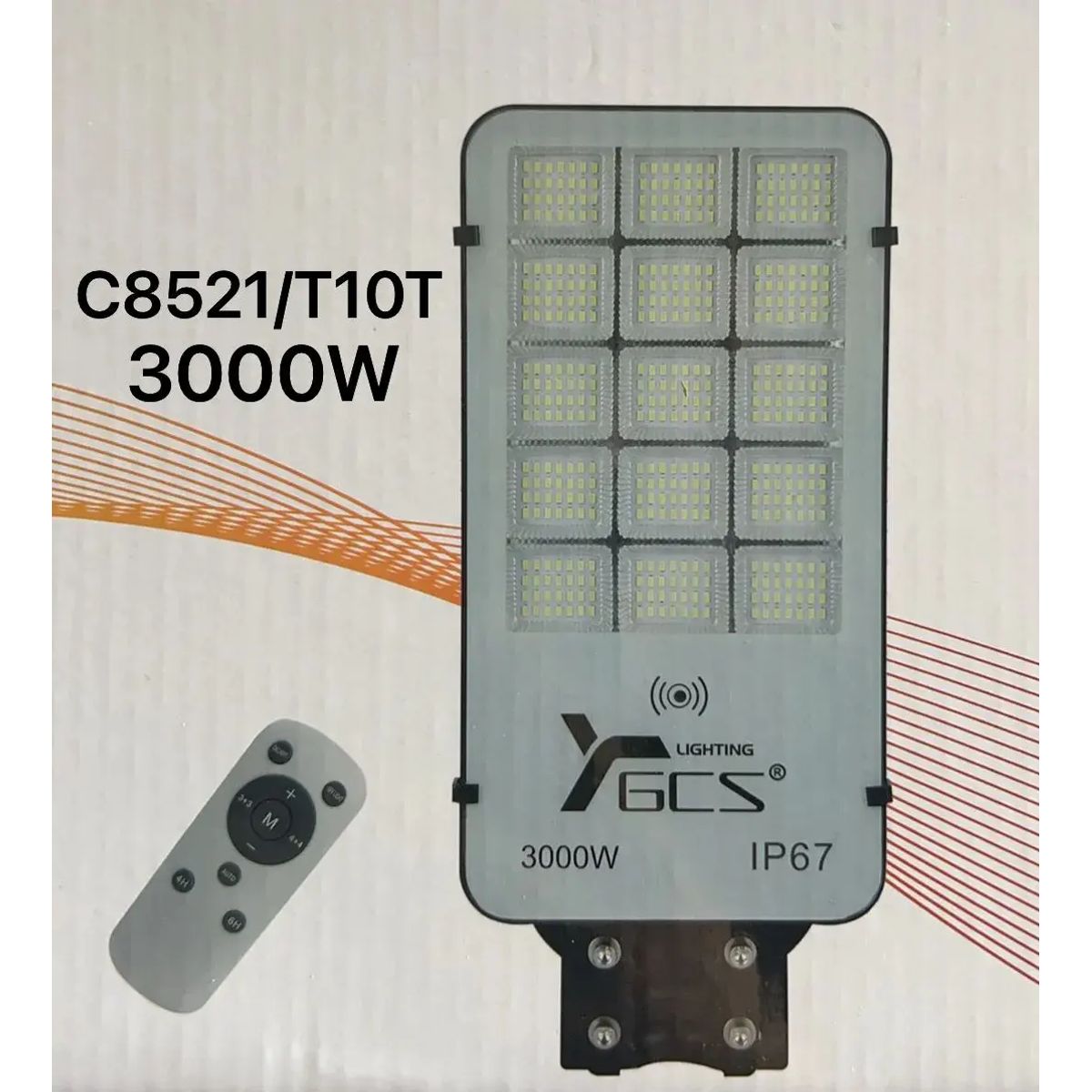 Foco Solar 3000W Led Potente Con Base Metalica, marca GENERICO - Foto Principal