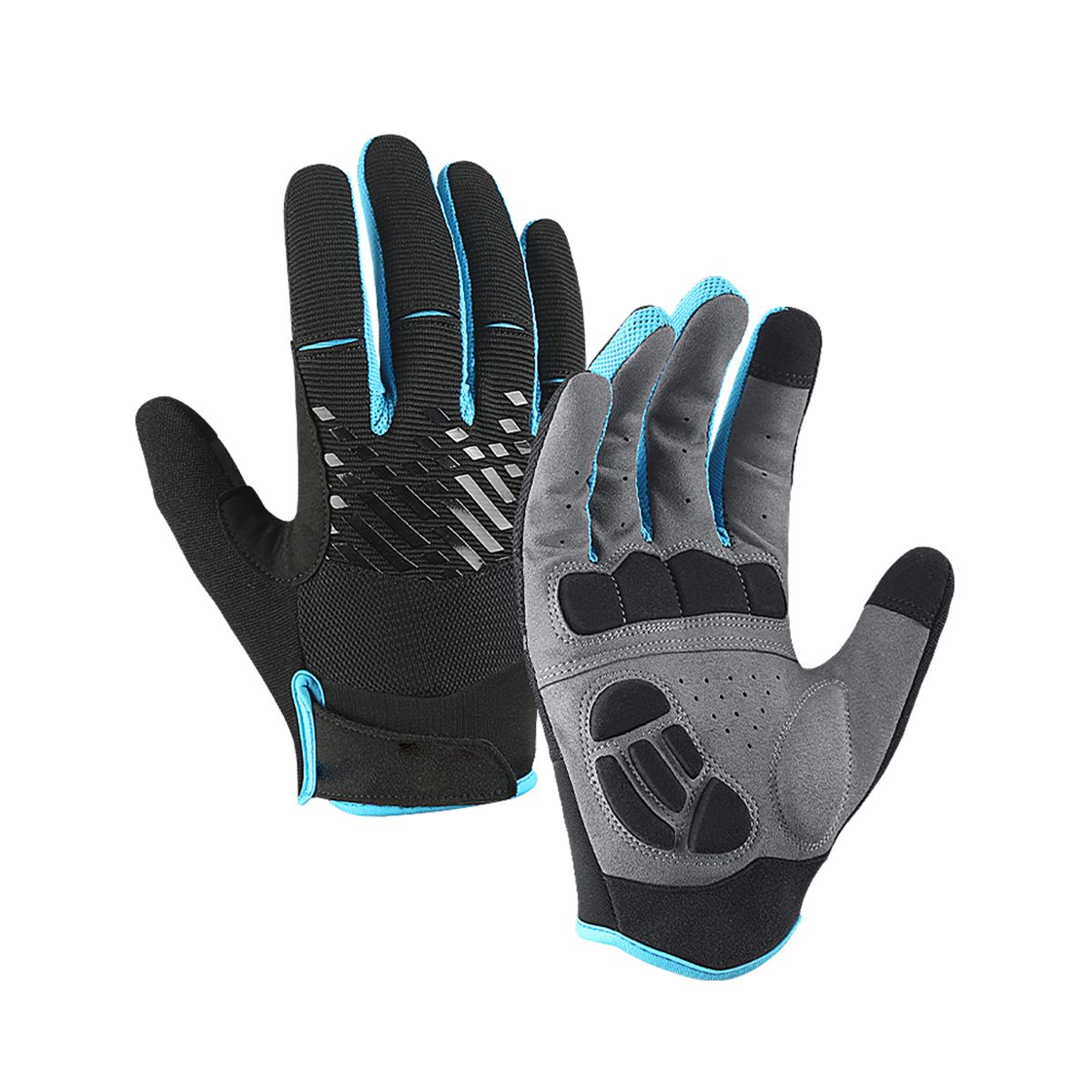 ATURE - Guantes Ciclismo Bicicleta Touch Con Palma Anti Golpes Mtb