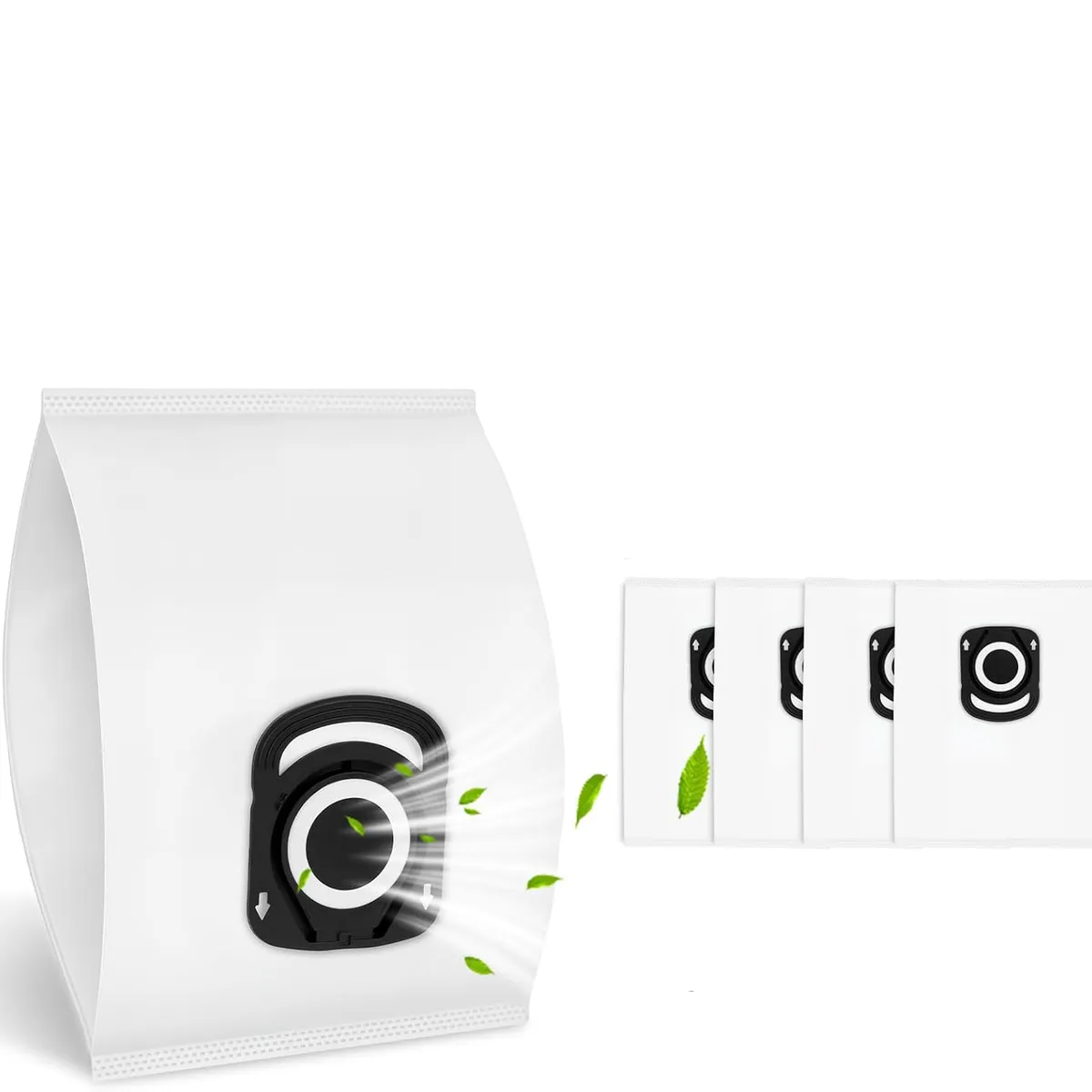KUANGYE - 5 Bolsas Polvo Compatibles Con Rowenta Silent Force Compact Power