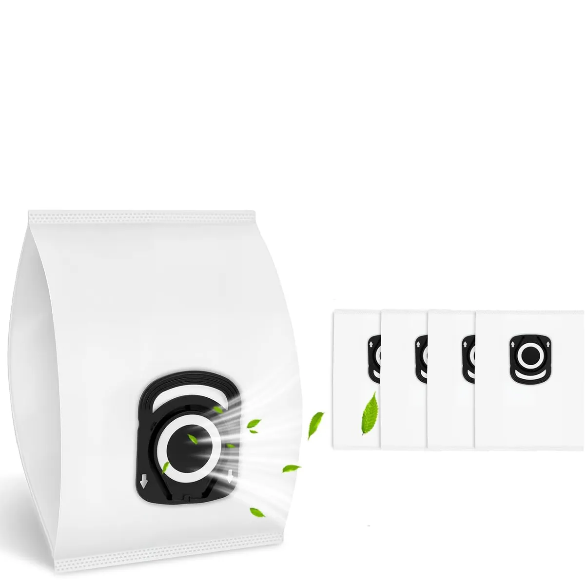 KUANGYE - 5 Bolsas Polvo Compatibles Con Rowenta Silent Force Compact Power