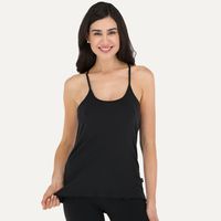 Polera Rib Sin Mangas Mujer