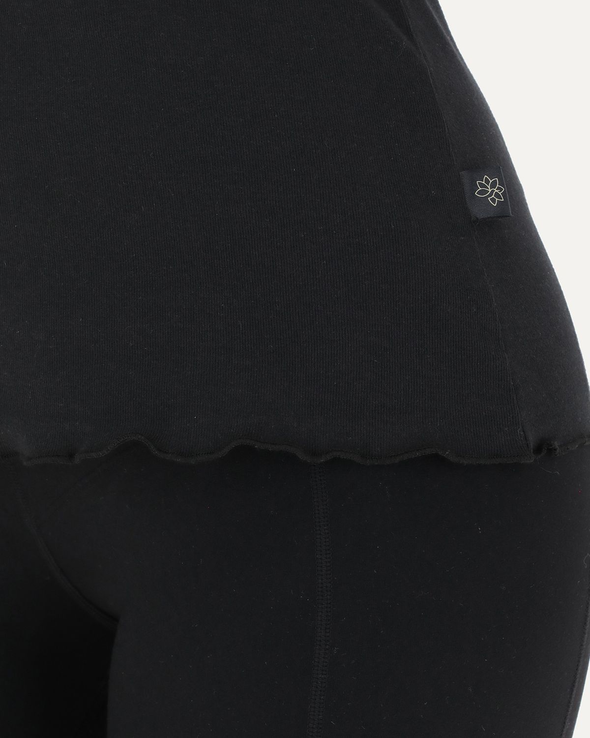 FLORES Polera Rib Sin Mangas Mujer Flores