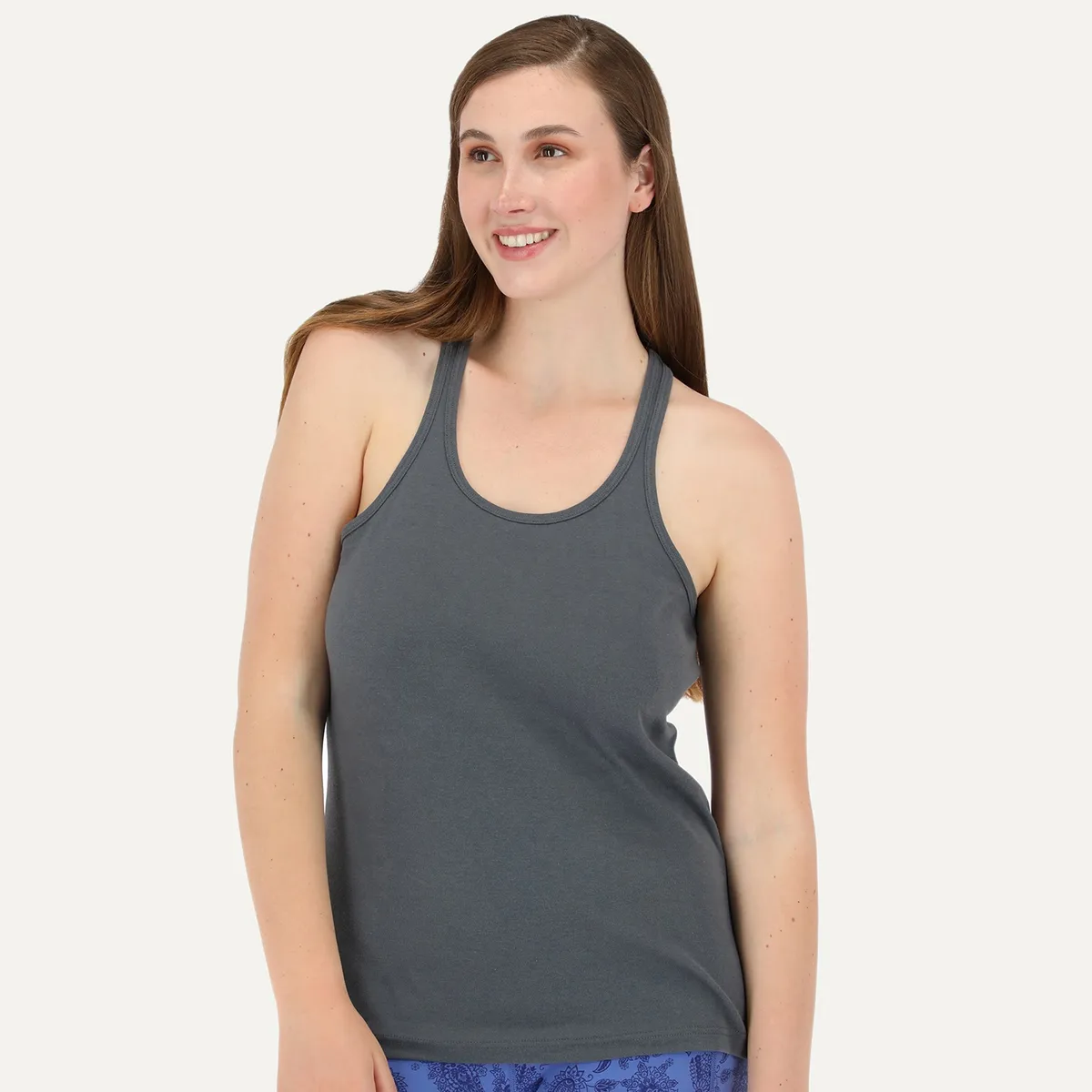 FLORES - Polera Musculosa Mujer Flores