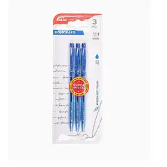 GENERICO - Bolígrafo Simple Azul 3 pcs