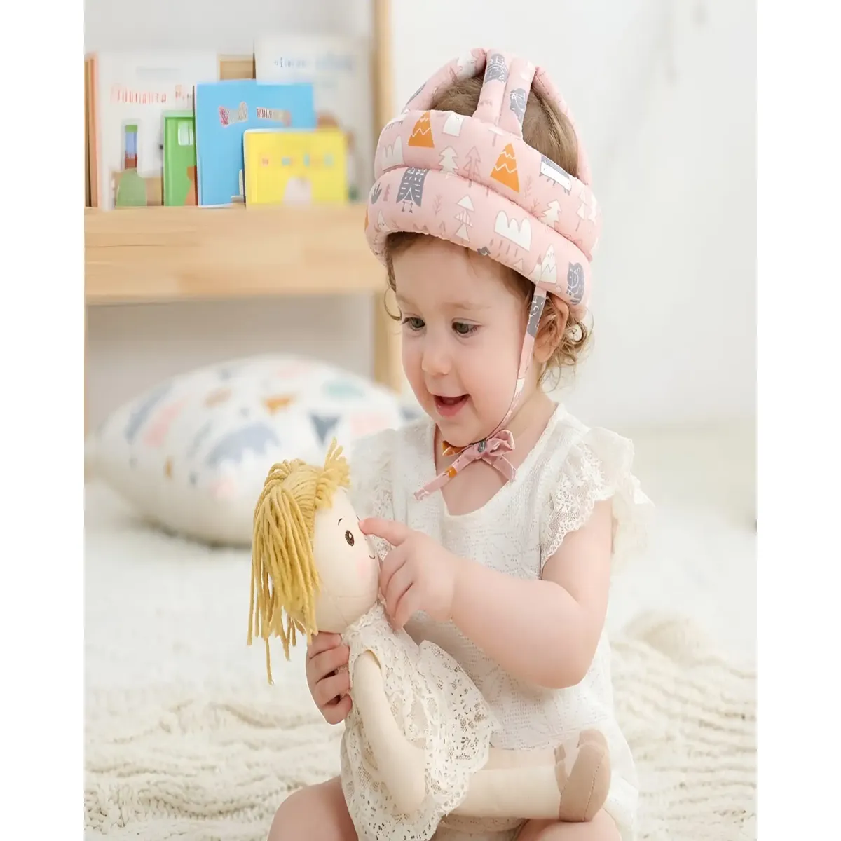 GENERICO - Casco Protector de Seguridad para Bebés  Protección Antigolpes H3