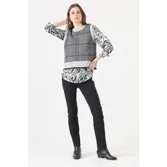 PRIVILEGE - Leggings Negro Cod 1900826