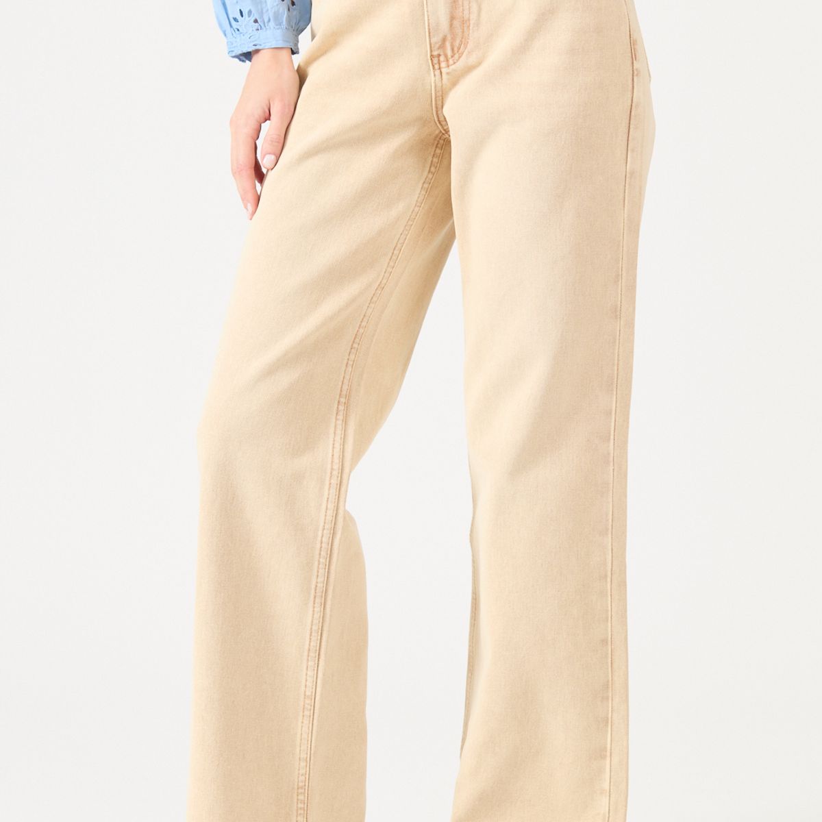 PRIVILEGE - Jeans Beige Cod 2400476
