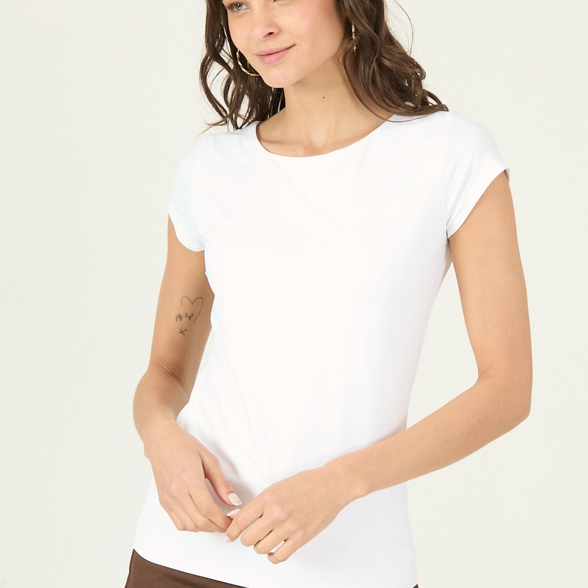 PRIVILEGE - Polera Blanco Cod 2800715