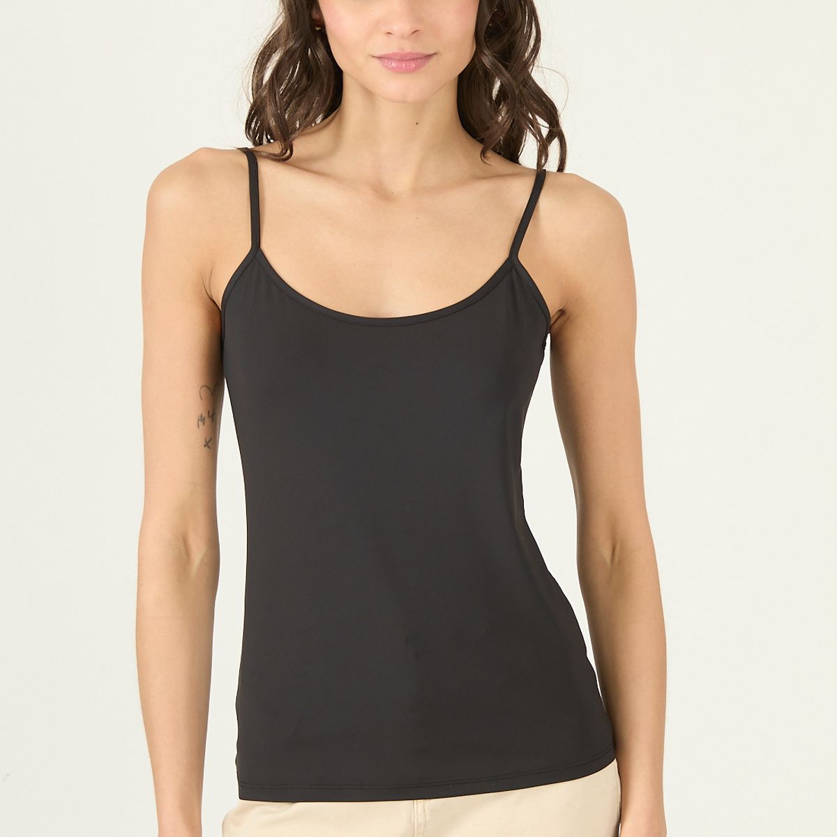 PRIVILEGE - Polera Negra Cod 2800695