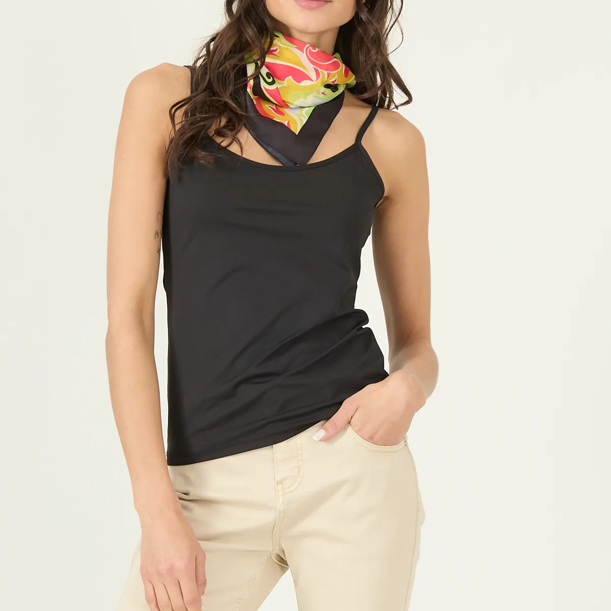PRIVILEGE - Polera Negra Cod 2800695
