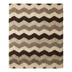 ANYHOGAR - Alfombra 200x240cm Peluda Super Suave Para Living Bajada