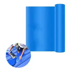 KUANGYE - Cinta Sellador Adhesivo Techo Gotera Impermeable 20cm X 10m Azul Lisa