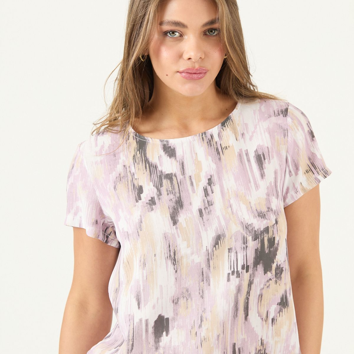 PRIVILEGE - Blusa Estampada Lila Cod 4517695