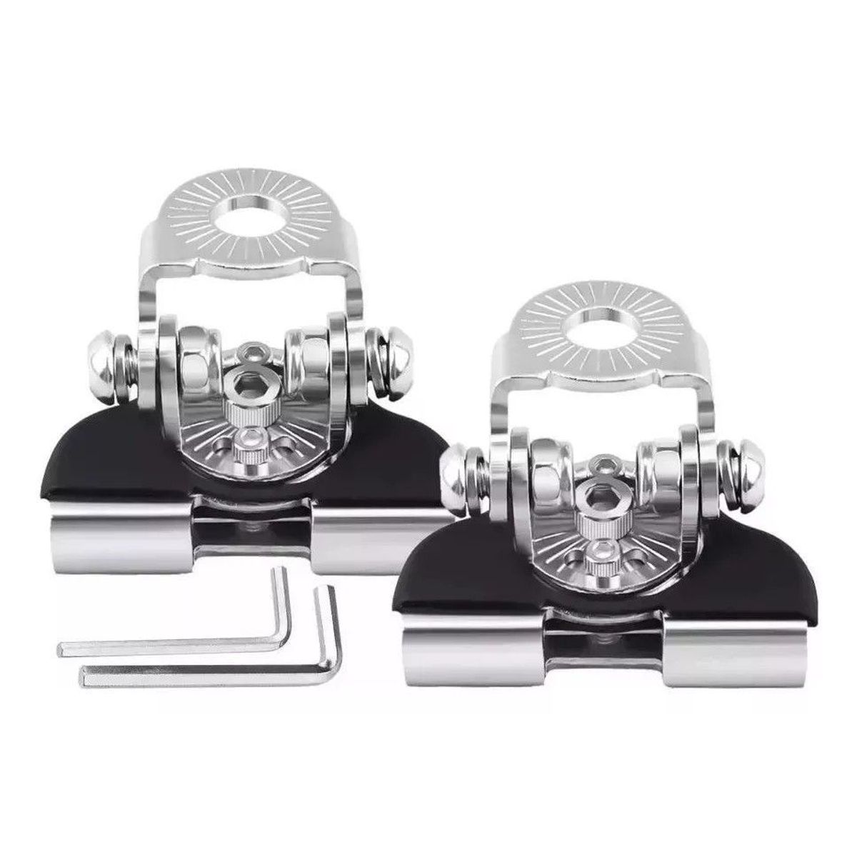 GENERICO - Soporte Capot Para Neblineros Barras Led Fijos Universal X2