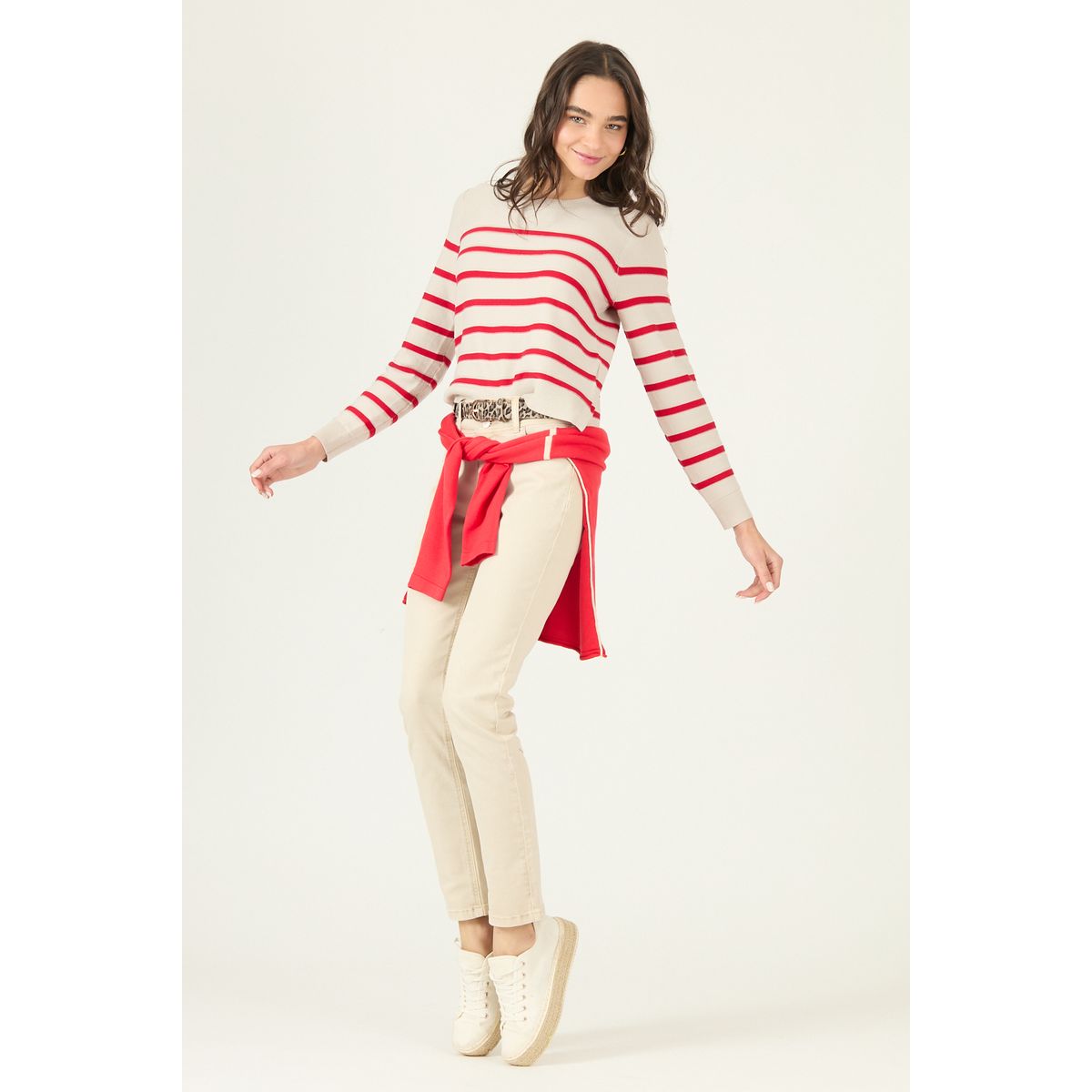 PRIVILEGE - Sweater Rojo Cod 5406015
