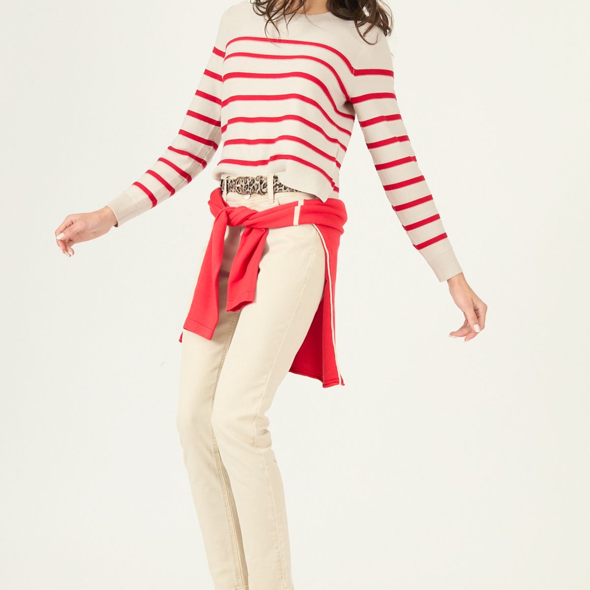 PRIVILEGE - Sweater Rojo Cod 5406015