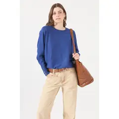 PRIVILEGE - Sweater Azul Cod 5414586