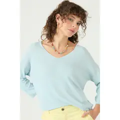 PRIVILEGE - Sweater Celeste Cod 5406375