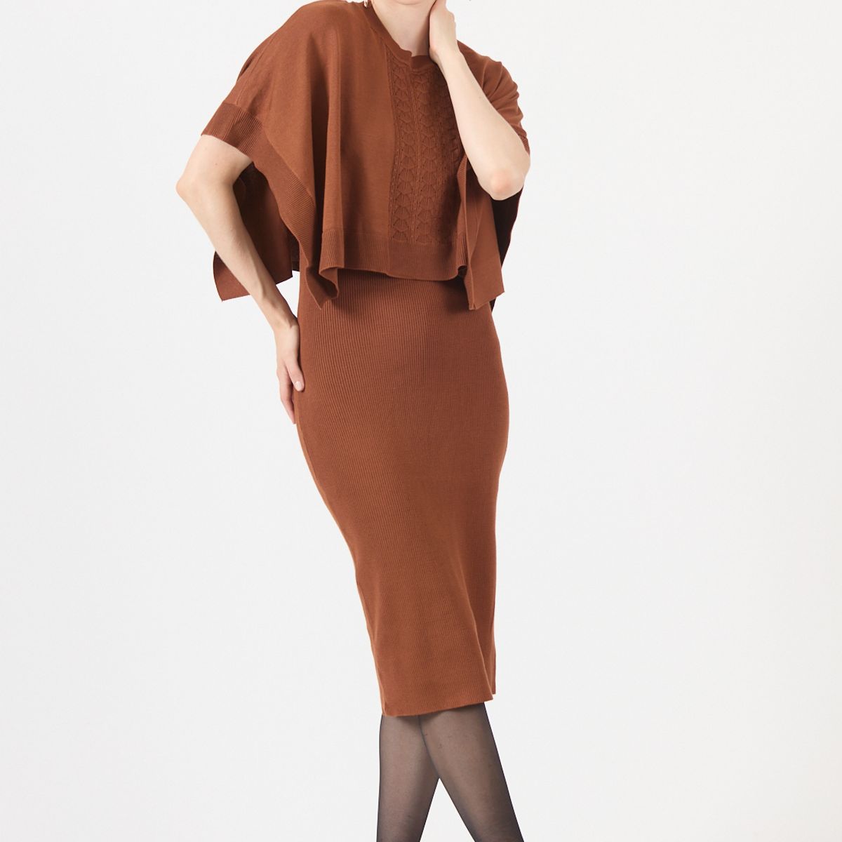 PRIVILEGE - Vestido Caramelo Cod 5700146