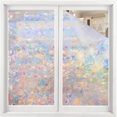 KUANGYE - Empavonado Para Vidrios Privacidad Opaco Film 60cm × 300cm