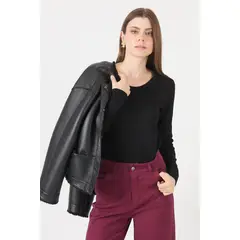 PRIVILEGE - Sweater Negro Cod 7900016