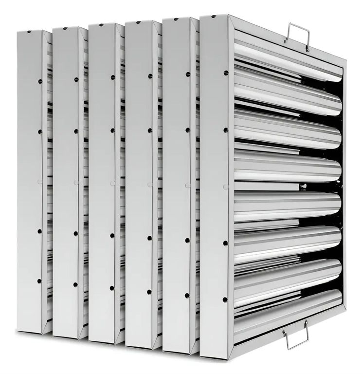 ATURE Filtro Para Campana Industrial 50x50 Para Fabricacion 6pzs