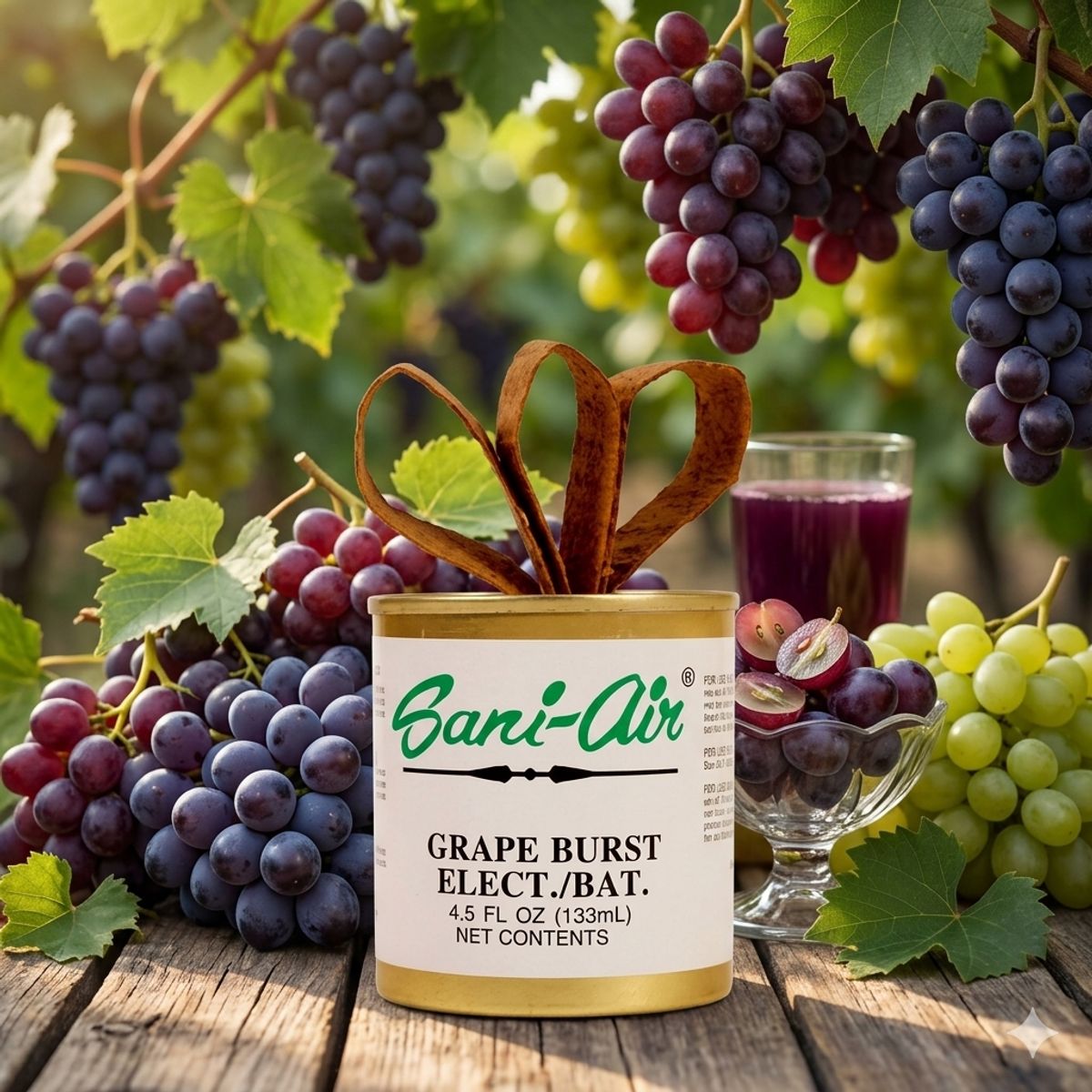 SANI AIR - PACK 3 LATAS SANI AIR GRAPE BURST