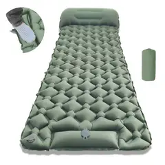 ATURE - Colchoneta Inflable Plegable Individual Para Acampar Viajar